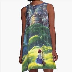 Howl's Castle A-Line Dress