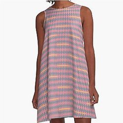 Howl's Moving Castle Pattern A-Line Dress