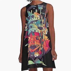 Moving Classic A-Line Dress