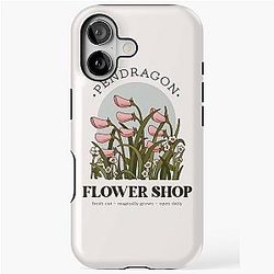 Pendragon Flower Shop - Howl's Castle Inspired Design iPhone Case