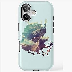 Howls Moving Castle iPhone Tough Case