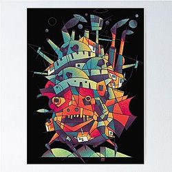 Moving Classic Castle Poster