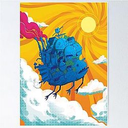 Flying Castle Poster