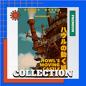 Howls Moving Castle Posters