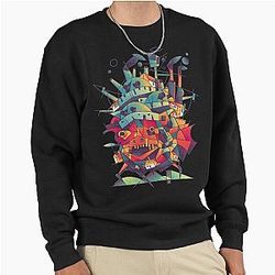 Moving Castle Classic Pullover Sweatshirt