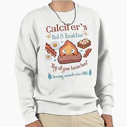 Howl's Moving Castle Inspired Calcifer's Bed & Breakfast Unisex Softstyle T-Shirt Anime Sweatshirt