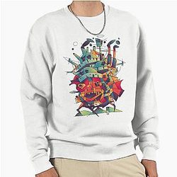 Classic Moving Castle Pullover Sweatshirt