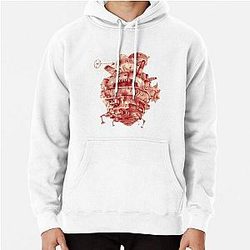 Howl's Moving Castle In Red Hoodie