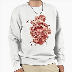 Howl's Moving Castle in Red Pullover