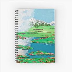 Howl's Moving Castle Spiral Notebook
