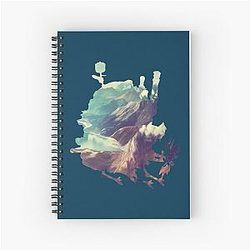 Howl's Moving Castle Spiral Notebook