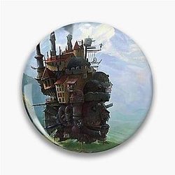 Aesthetics Moving Castle Forest Poster Pin