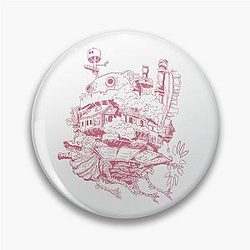 Howl's Moving Castle Pin