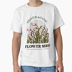 Pendragon Flower Shop Howl's Castle Classic T-Shirt