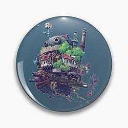 Moving Castle Pin