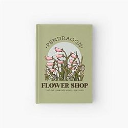 Pendragon Flower Shop Howl's Castle Hardcover Journal