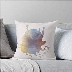 Howl's Moving Castle Throw Pillow