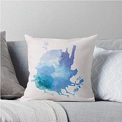 Howl's Moving Castle Throw Pillow