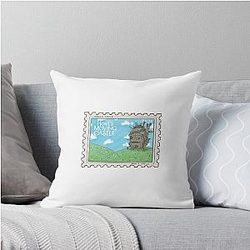 Howl's Moving Castle Throw Pillow