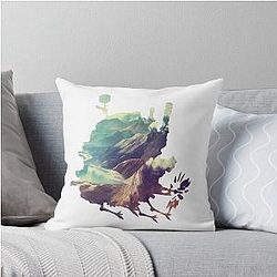 Howl's Moving Castle Throw Pillow