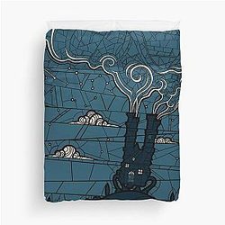 How's Moving Castle Duvet Cover