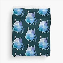 Howl's Castle Duvet Cover