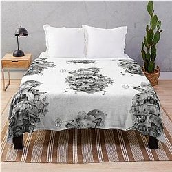 Howl's castle Throw Blanket