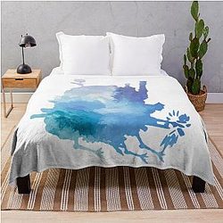 Howl's Moving Castle Throw Blanket