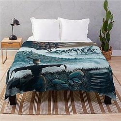 Howl's Moving Castle Throw Blanket