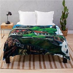 Howl's Moving Castle Throw Blanket