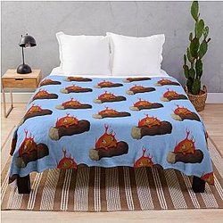 Howl's Moving Castle Throw Blanket