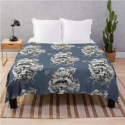 Howl's Moving Castle Throw Blanket