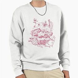 Howl's Moving Castle Pullover Sweatshirt