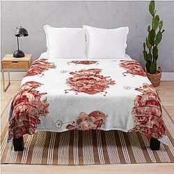 Howl's Moving Castle in Red Threshold Blanket