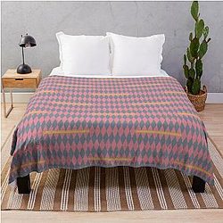 Howl's Moving Castle Pattern Throw Blanket
