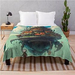 Howl's Moving Castle Throw Blanket