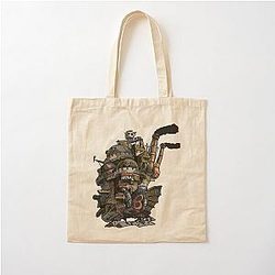 Howl's Moving Castle Cotton Tote Bag