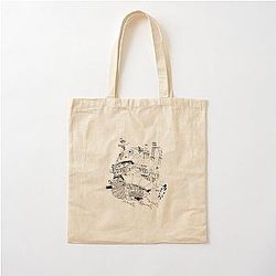 Howl's Moving Castle Cotton Tote Bag