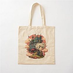 Howl's Castle - Cotton Tote Bag