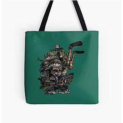 Howl's Moving Castle All Over Print Tote Bag