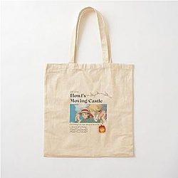 Howl's Moving Castle Cotton Tote Bag
