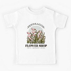 Pendragon Flower Shop Howl's Castle Inspired Kids T-Shirt