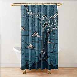 Howl's Moving Castle Shower Curtain