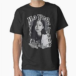 HoYeon Jung Korean Actress Black White Collage Design Classic T-Shirt