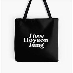 I love Justice Jung All Over Print Tote Bag