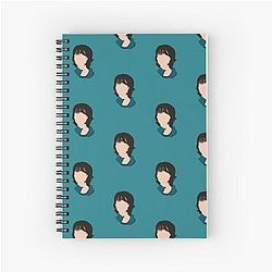 Squid - Hee Hee Jung Spiral Notebook