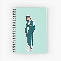 Squid Hoyeon Jung Spiral Notebook