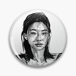 Heoyeon Jung Portrait Pin
