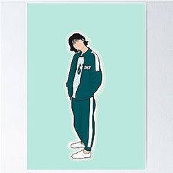 Squid; Hoyeon Jung Poster