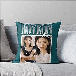 Hoyeon Jung Throw Pillow